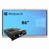 Интерактивная панель 86" (встроенный ПК Win10, Intel i5) - «globural.ru» - Набережные Челны
