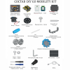 Robo kit DIYGO Мобильный робот с колесами всенаправленного движения - «globural.ru» - Набережные Челны