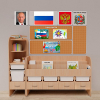 Уголок патриотического воспитания для дошкольников "Россия" Стандартный - «globural.ru» - Набережные Челны