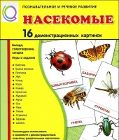 Демонстрационные карточки "Насекомые" - «globural.ru» - Набережные Челны