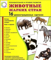 Демонстрационные карточки "Животные жарких стран" - «globural.ru» - Набережные Челны