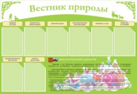 Стенд "Вестник природы" (вариант 4) - «globural.ru» - Набережные Челны