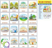 Раздаточные карточки "Наш город" - «globural.ru» - Набережные Челны