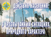 Комплект плакатов "Действия населения в ЧС природного характера" - «globural.ru» - Набережные Челны