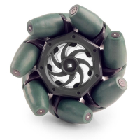 Технологичное колесо Mecanum 4" Mecanum Wheel 4" для конструктора VEX (4 штуки в упаковке) - «globural.ru» - Набережные Челны