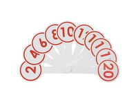 Касса-веер цифр от 0 до 20 - «globural.ru» - Набережные Челны
