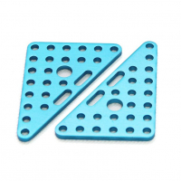 Треугольная пластина из анодированного алюминия Triangle Plate 6*8 (Pair) - «globural.ru» - Набережные Челны