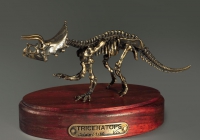 Модель скелета динозавра Triceratops - «globural.ru» - Набережные Челны