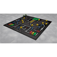 Соревновательное поле с элементами MakeX Stater Arenas Kit - «globural.ru» - Набережные Челны