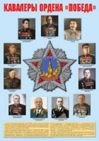 Плакат "Кавалеры ордена «Победа»" - «globural.ru» - Набережные Челны