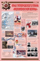 Плакат "Великая Отечественная война: Крах гитлеровского плана «молниеносной войны»" - «globural.ru» - Набережные Челны