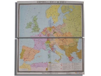 Учебная карта "Европа с 1815 - 1849 г.г." 1180*1070 мм (матовое, 2-стороннее лам.) - «globural.ru» - Набережные Челны