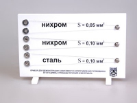 Прибор для демонстрации зависимости сопротивления проводника от его длины, сечения и материала - «globural.ru» - Набережные Челны