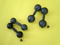 Гантели пластмассовые 0.8 кг с наполнителем - «globural.ru» - Набережные Челны