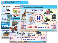 Комплект таблиц для начальной школы "Обучение грамоте. Письмо и развитие речи" - «globural.ru» - Набережные Челны