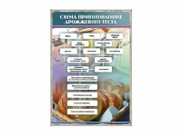 Стенд "Схема приготовления дрожжевого теста" - «globural.ru» - Набережные Челны