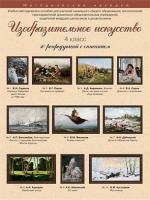 Набор репродукций "Изобразительное искусство" 4 класс (10 репродукций) - «globural.ru» - Набережные Челны
