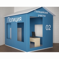 Игровой домик «Полицейский участок» - «globural.ru» - Набережные Челны