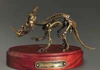 Модель скелета динозавра Styracosaurus - «globural.ru» - Набережные Челны