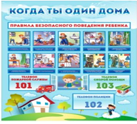 Стенд "Когда ты один дома" - «globural.ru» - Набережные Челны
