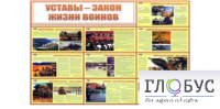 Стенд "Уставы закон жизни воинов" - «globural.ru» - Набережные Челны
