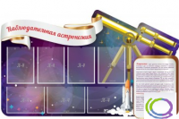 Стенд "Наблюдательная астрономия" - «globural.ru» - Набережные Челны