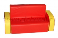 Диван с подлокотниками 120*35*45/20см (ВИК) - «globural.ru» - Набережные Челны
