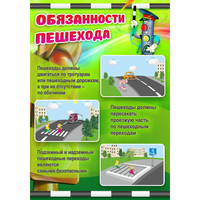 Стенд "Обязанности пешехода" - «globural.ru» - Набережные Челны