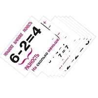 Опорные таблицы по математике 1 класс - «globural.ru» - Набережные Челны