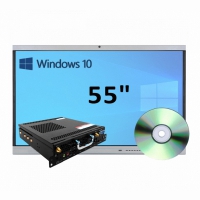 Интерактивная панель 55" (встроенный ПК, Win10) - «globural.ru» - Набережные Челны