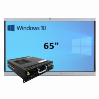 Интерактивная панель 65" (встроенный ПК Win10, Intel i5) - «globural.ru» - Набережные Челны