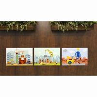 Комплект настенных панелей «Стройка» - «globural.ru» - Набережные Челны