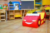 Напольная игрушка "Машинка - гонка" с аппликацией (ВИК) - «globural.ru» - Набережные Челны