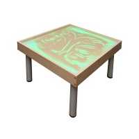 Столик на ножках для рисования песком Радуга. Подсветка RGB - «globural.ru» - Набережные Челны
