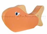 Напольная игрушка "Рыбка" с аппликацией (ВИК) - «globural.ru» - Набережные Челны