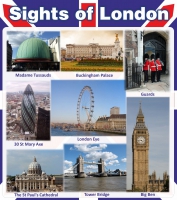 Стенд "Sights of london" - «globural.ru» - Набережные Челны
