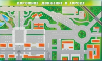 Доска магнитно-маркерная панорамная "Дорожное движение в городе" - «globural.ru» - Набережные Челны