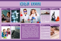 Стенд "Юный химик" (вариант 2) - «globural.ru» - Набережные Челны