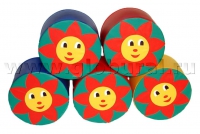 Пуфик «Солнышко» d=60*30см (ВИК) - «globural.ru» - Набережные Челны