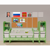 Уголок патриотического воспитания для дошкольников "Россия" Максимальный - «globural.ru» - Набережные Челны