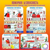 Стенд "Пожарная безопасность" (вариант 2 в ассортименте) - «globural.ru» - Набережные Челны