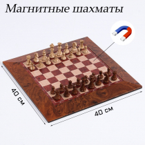 Шахматы магнитные доска и фигуры из пластика - «globural.ru» - Набережные Челны