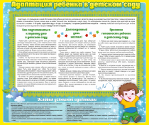 Стенд "Адаптация ребенка в детском саду" - «globural.ru» - Набережные Челны