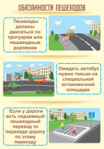 Стенд "Обязанности пешехода часть 2" - «globural.ru» - Набережные Челны