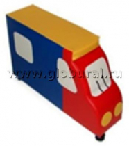 Напольная мягкая игрушка "Грузовик" каталка - «globural.ru» - Набережные Челны