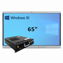 Интерактивная панель 65" (встроенный ПК Win10, Intel i5) - «globural.ru» - Набережные Челны