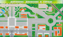 Доска магнитно-маркерная панорамная "Дорожное движение в городе" - «globural.ru» - Набережные Челны