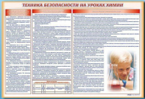 Стенд-уголок "Техника безопасности на уроках химии" - «globural.ru» - Набережные Челны