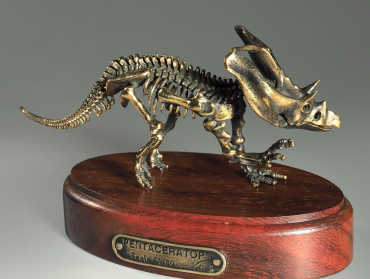Модель скелета динозавра Pentaceratops - «globural.ru» - Набережные Челны