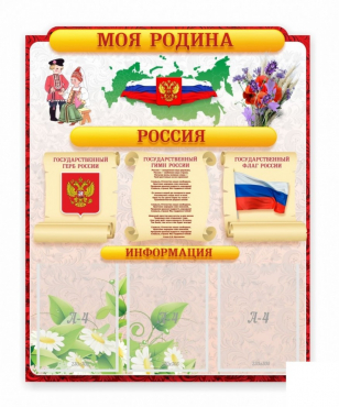 Стенд "Наша родина Россия" - «globural.ru» - Набережные Челны